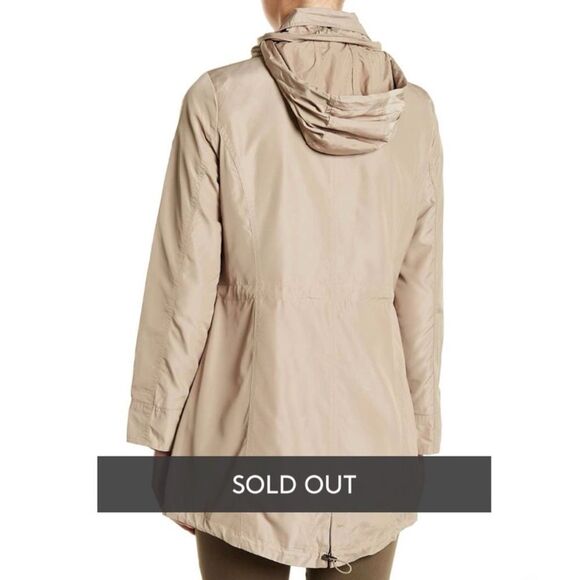 Michael Kors Hooded Anorak Jacket Coat Size L - Picture 5 of 11